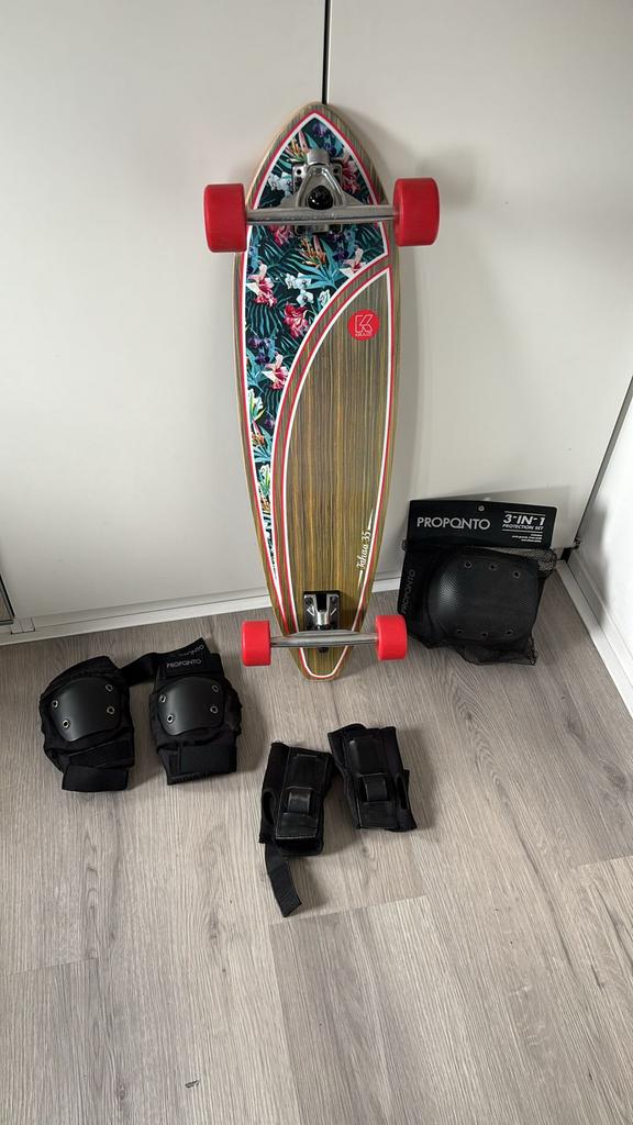 Waveboard zgan, Ophalen of Verzenden, Zo goed als nieuw, Waveboard