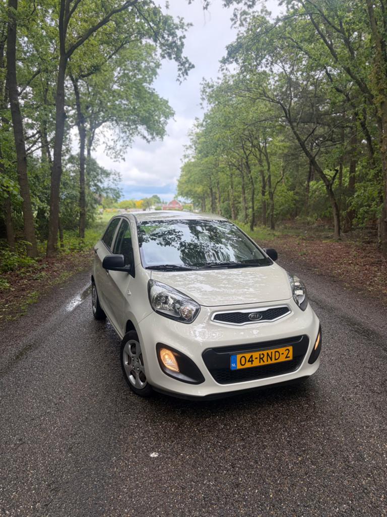 Kia Picanto 1.0 Cvvt 5-DRS 2011 Beige, Auto's, Voorwielaandrijving, Euro 5, Zwart, 400 kg