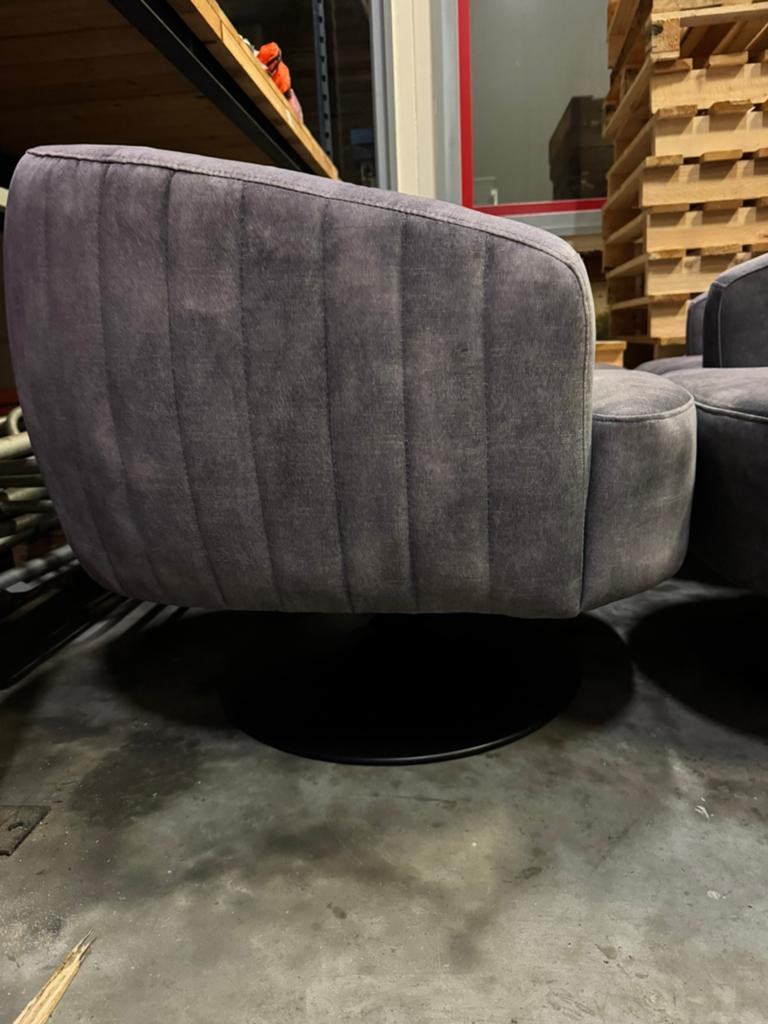Luxe draaistoelen, Ophalen, Minder dan 75 cm, Zo goed als nieuw, Stof