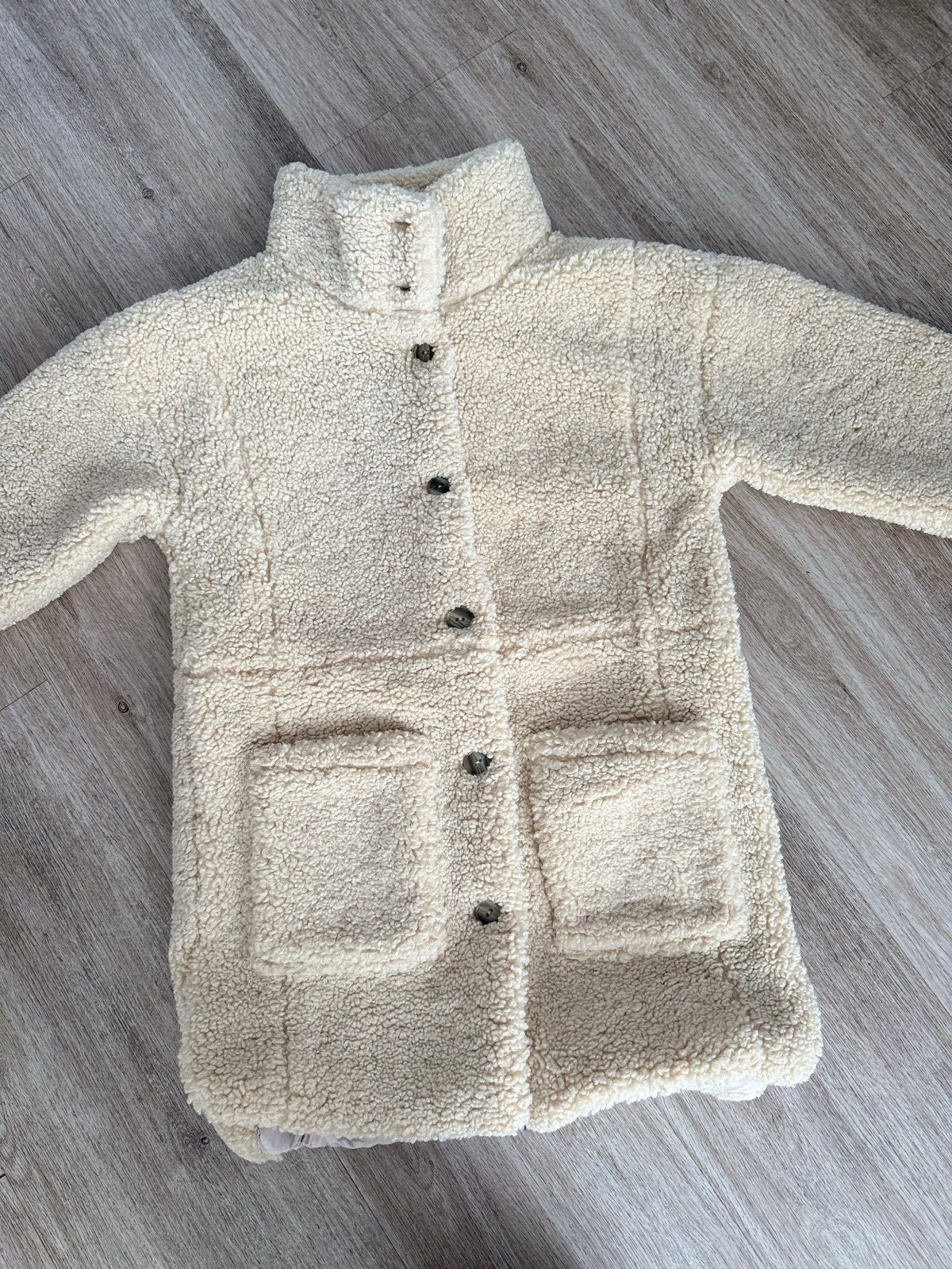 Pomp de lux teddy jas NIEUW maat 146/152, Ophalen of Verzenden, Nieuw, Jongen of Meisje, Jas