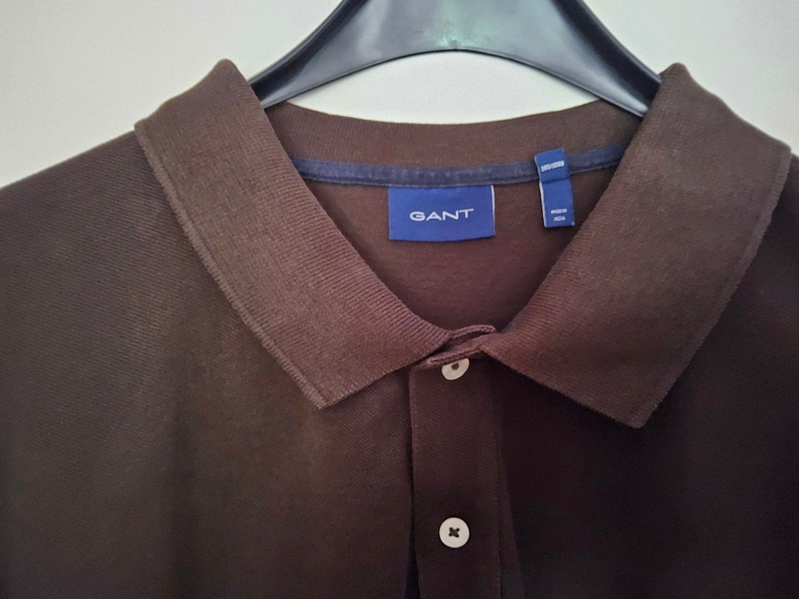 Gant Poloshirt - Bruin zgan, Kleding | Heren, Polo's, Bruin, Nieuw, Overige maten, Ophalen of Verzenden