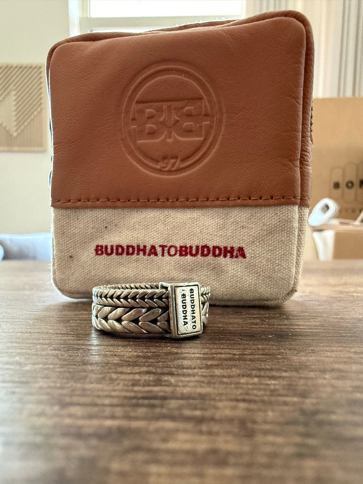 Buddha to Buddha Barbara ring maat 18, Sieraden, Tassen en Uiterlijk, Ringen, 18 tot 19, Gebruikt, Ophalen of Verzenden, Dame of Heer