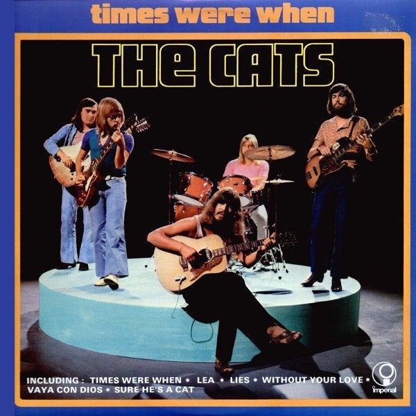 lp,The Cats – Times Were When, Ophalen of Verzenden, Pop, LP