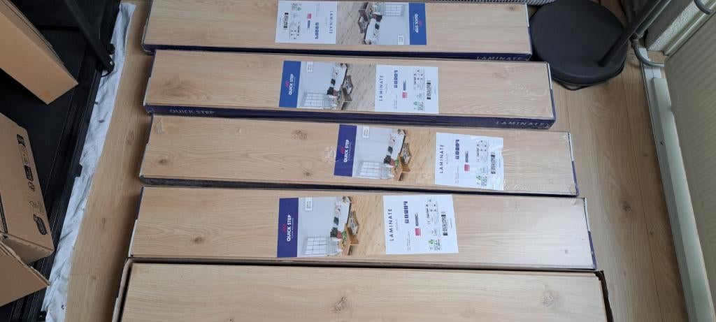 Quick-Step Laminaat Mono - Nieuw in verpakking, Ophalen, 50 tot 150 cm, Nieuw, 10 m² of meer