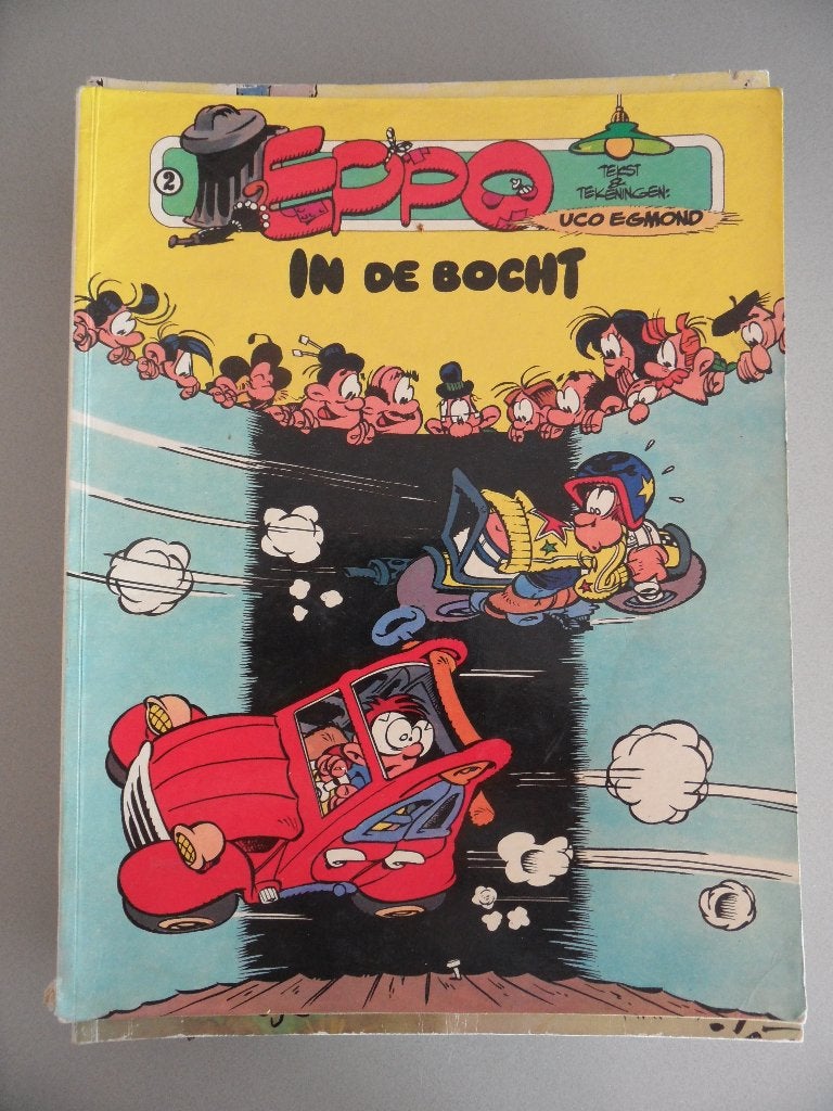 Eppo. Nr 2. In de bocht. 1978, Boeken, Stripboeken, Eén stripboek, Ophalen of Verzenden, Gelezen