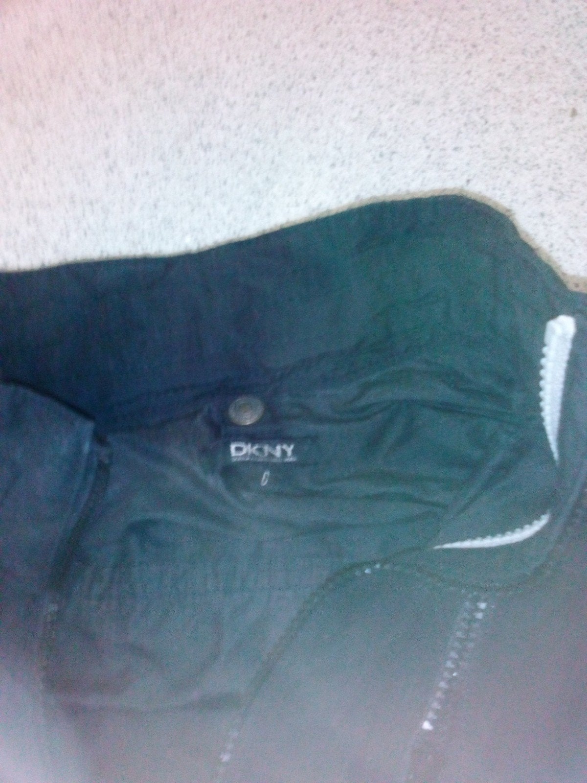 Zwarte DKNY zomer jas maat 6, Ophalen, Meisje, Jas