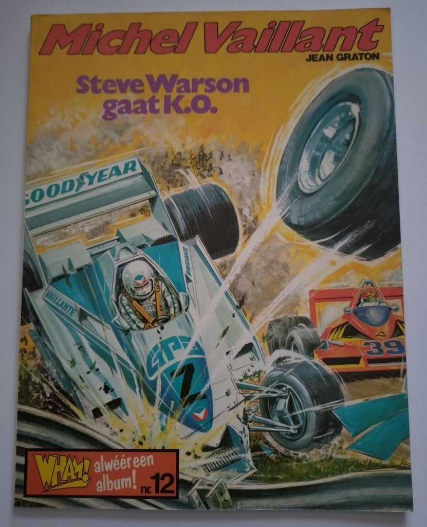 WHAM 12 MICHEL VAILLANT - STEVE WARSON GAAT K.O. (1979), Jean Graton, Eén stripboek, Ophalen of Verzenden, Zo goed als nieuw