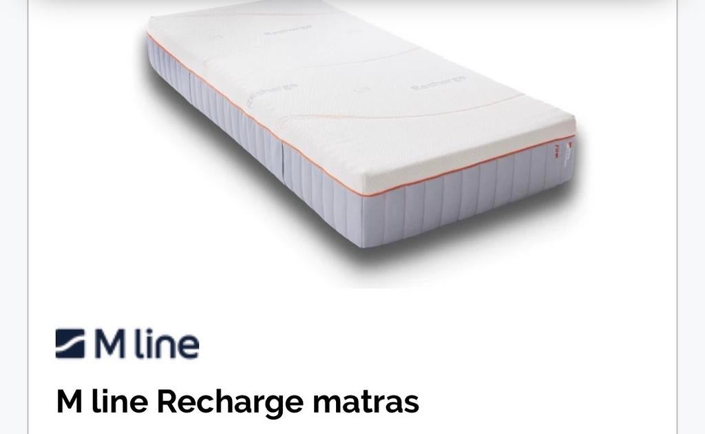 M Line matrashoes - 210x90 Comfort en ondersteuning, 90 cm, Eenpersoons, 210 cm, Ophalen of Verzenden