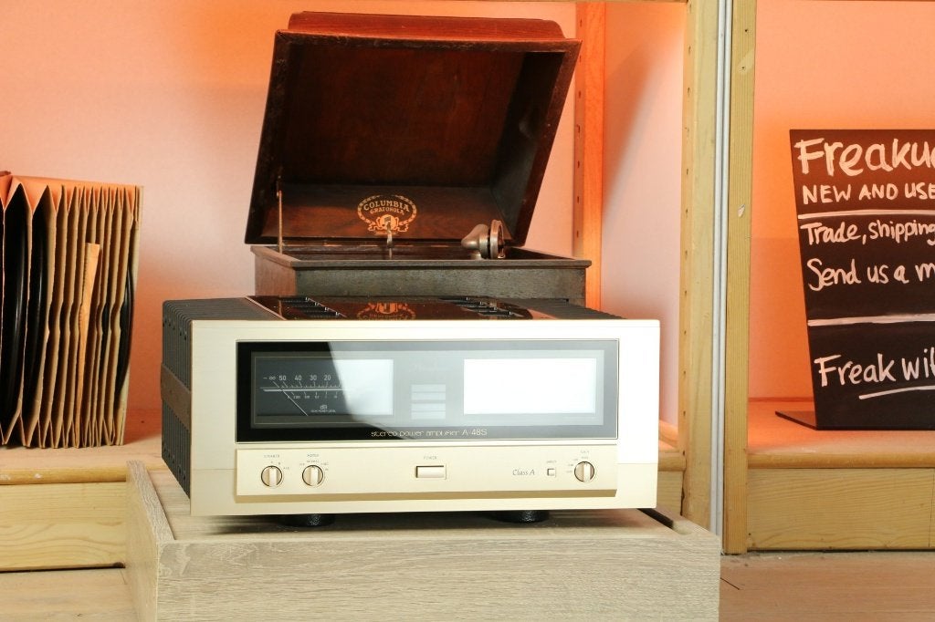 Accuphase A-48S / A48 S klasse A poweramp. TRADE.INRUIL., Audio, Tv en Foto, Overige merken, Accuphase Laboratory Inc., 1-13-23 Kamiosaki, Shinagawa-ku, Tokyo 141-0021, Japan