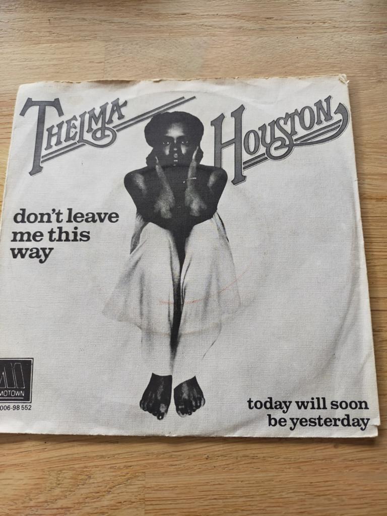 Telma Houston , don't leave me this way, Ophalen of Verzenden, Zo goed als nieuw, Pop