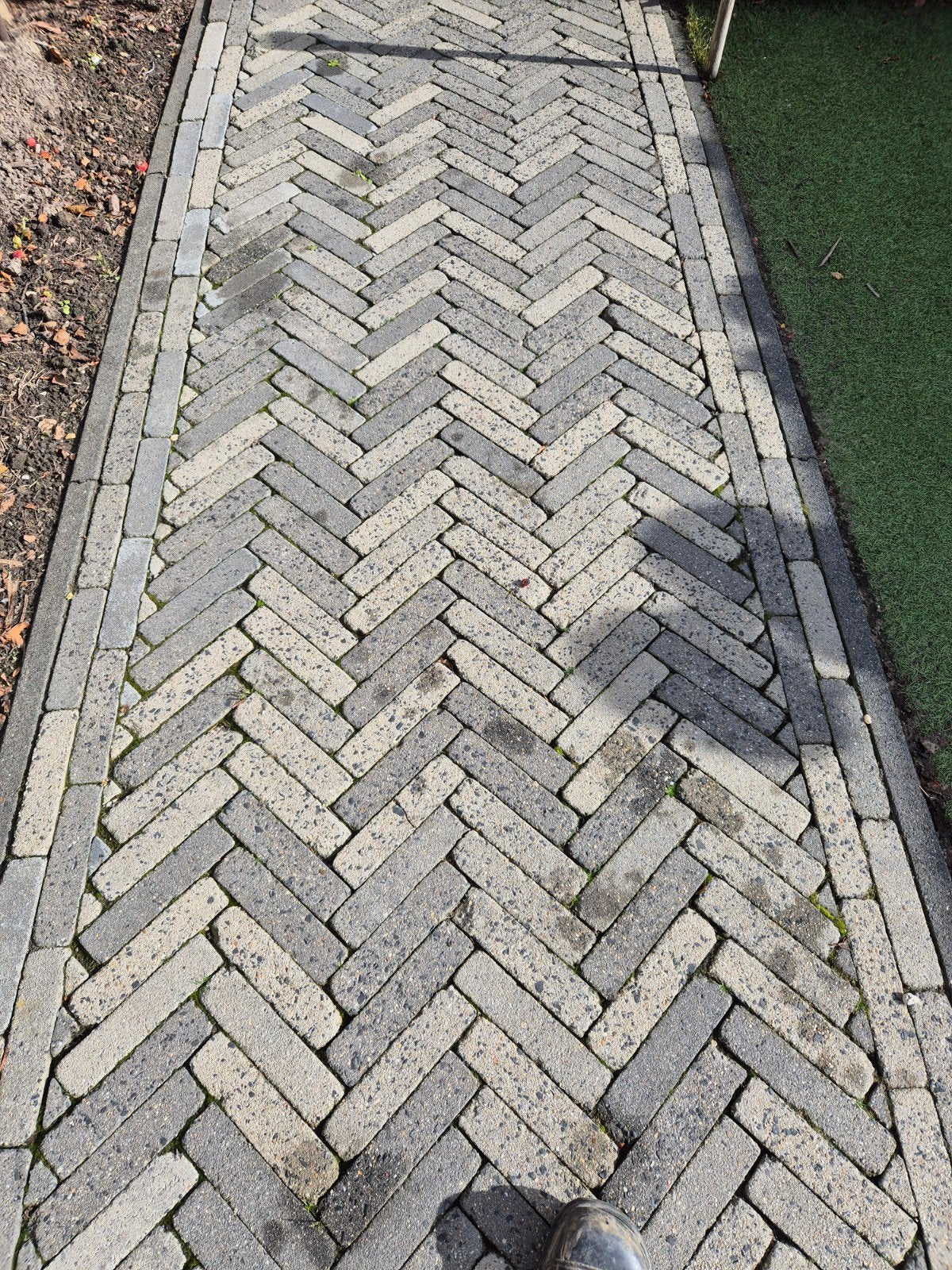 Betonnen waaltjes - Gebruikt, voor tuin of oprit, Ophalen, Gebruikt, Beton, Klinkers