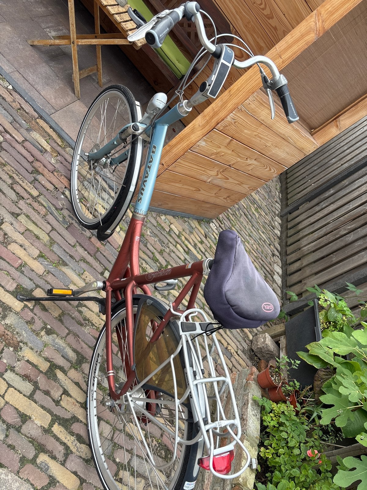 Batavus fiets met 7 versnellingen, Ophalen, Velgrem, Versnellingen, Batavus