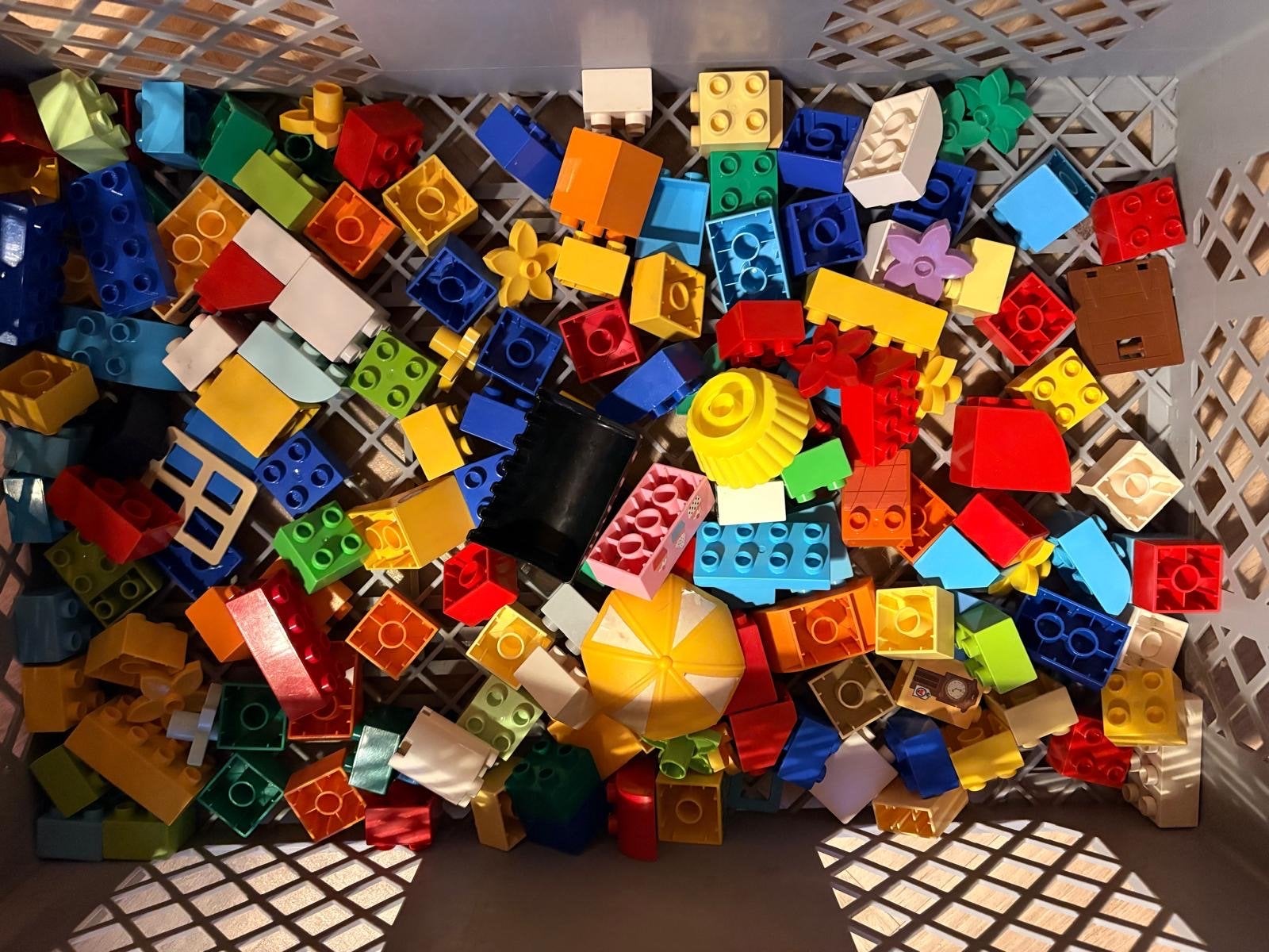 Grote partij LEGO Duplo met diverse sets en figuren, Ophalen of Verzenden, Gebruikt, Duplo