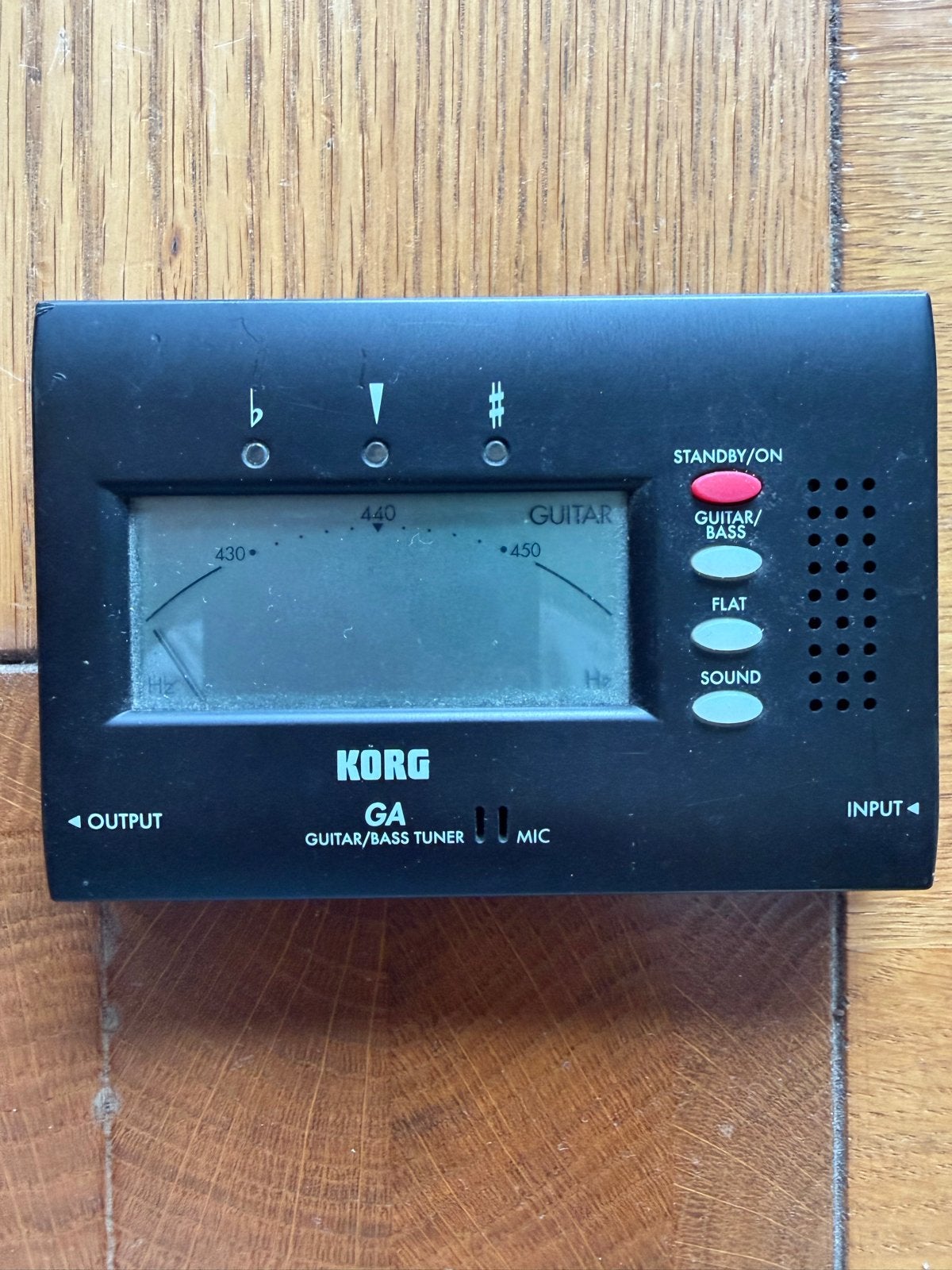 Korg GA Guitar/Bass Tuner - Stemapparaat, Ophalen of Verzenden, Gebruikt, Elektrische gitaar