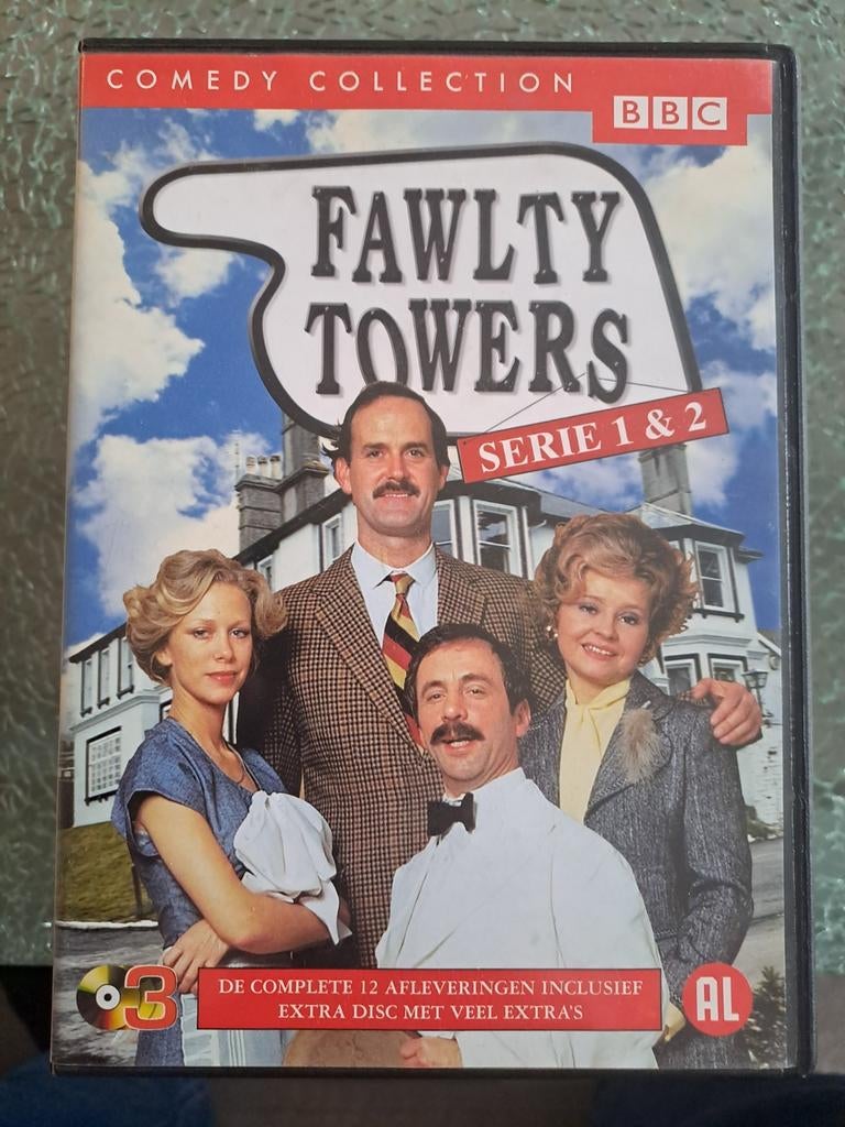 Fawlty towers - serie 1&2 (dvd), Alle leeftijden, Ophalen of Verzenden, Zo goed als nieuw, Komedie
