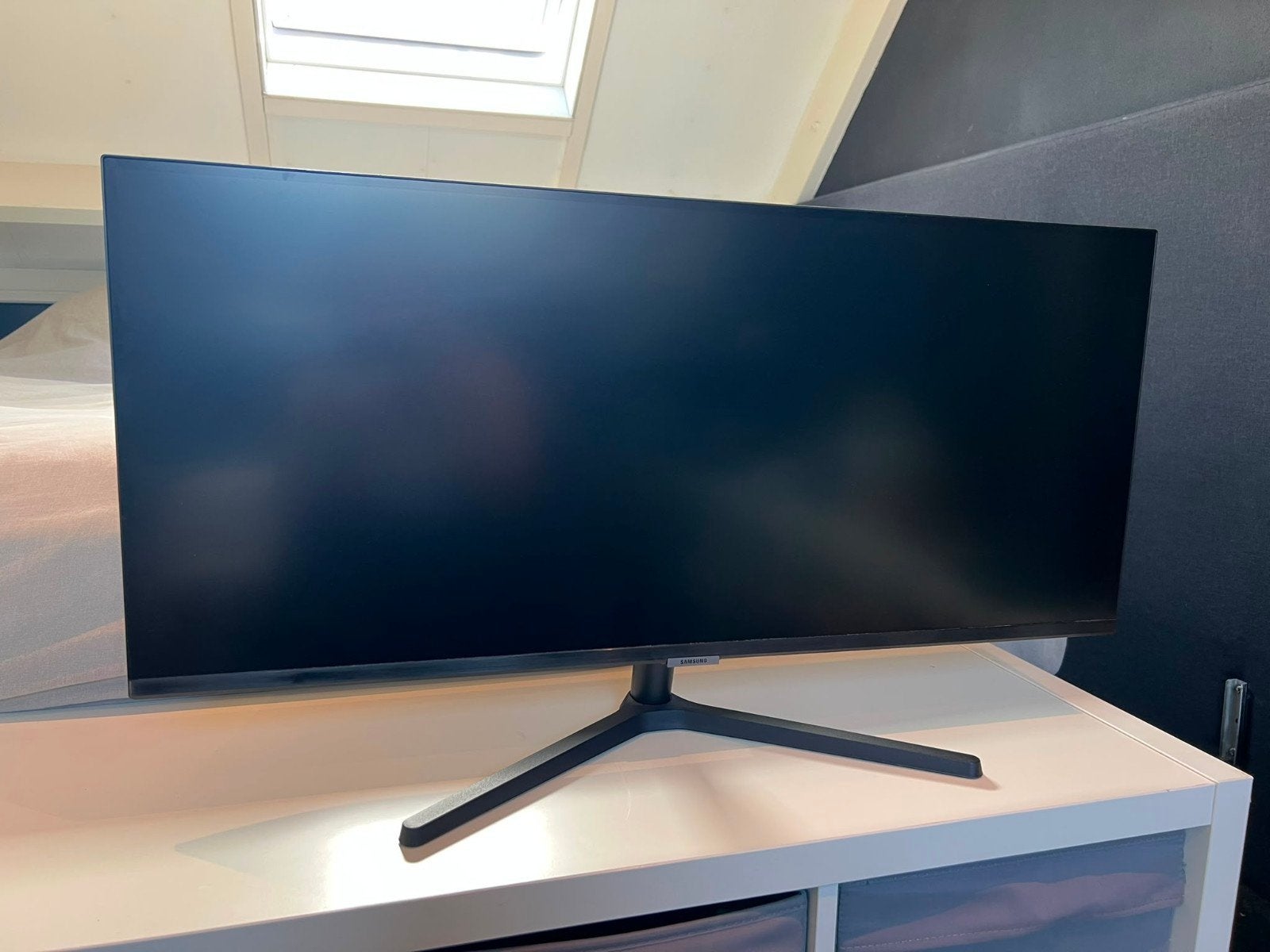 Samsung monitor - 34 inch ultra wide, Computers en Software, Monitoren, Ophalen, VA, HDMI, 61 t/m 100 Hz