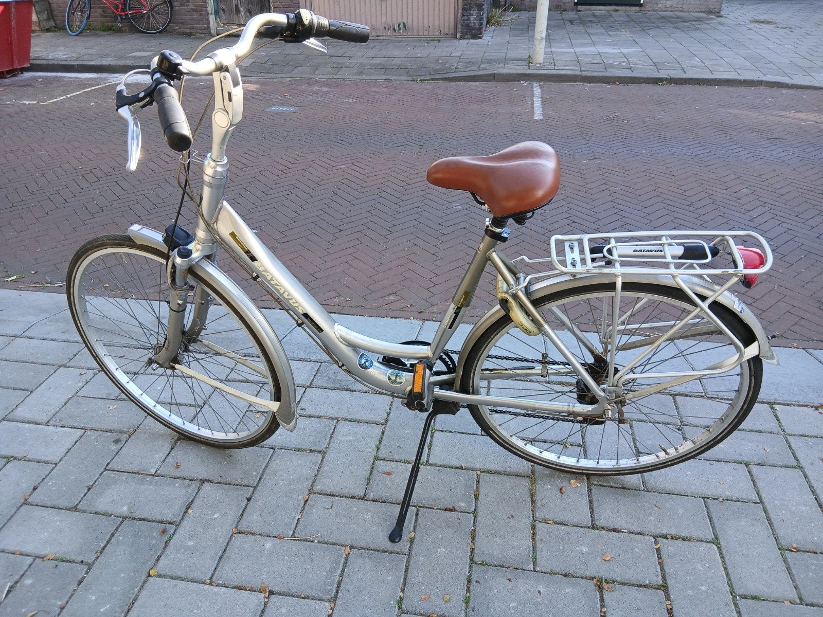 Batavus damesfiets - Goede staat, Fietsen en Brommers, Ophalen, Velgrem, Versnellingen, Batavus