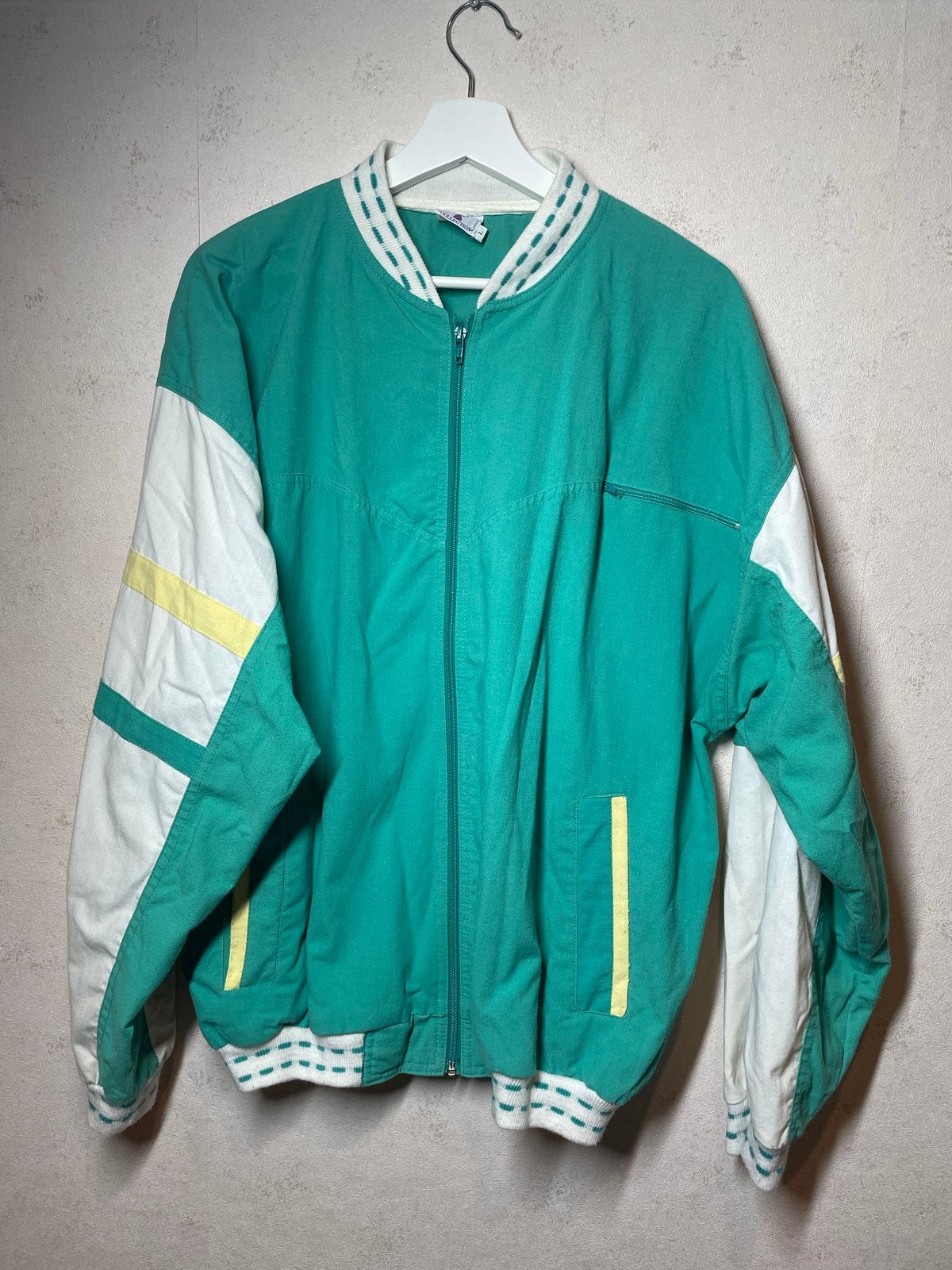 Luigi Rossi Vintage Bomberjack Maat L, Ophalen of Verzenden, Gedragen, Maat 52/54 (L), Meerkleurig
