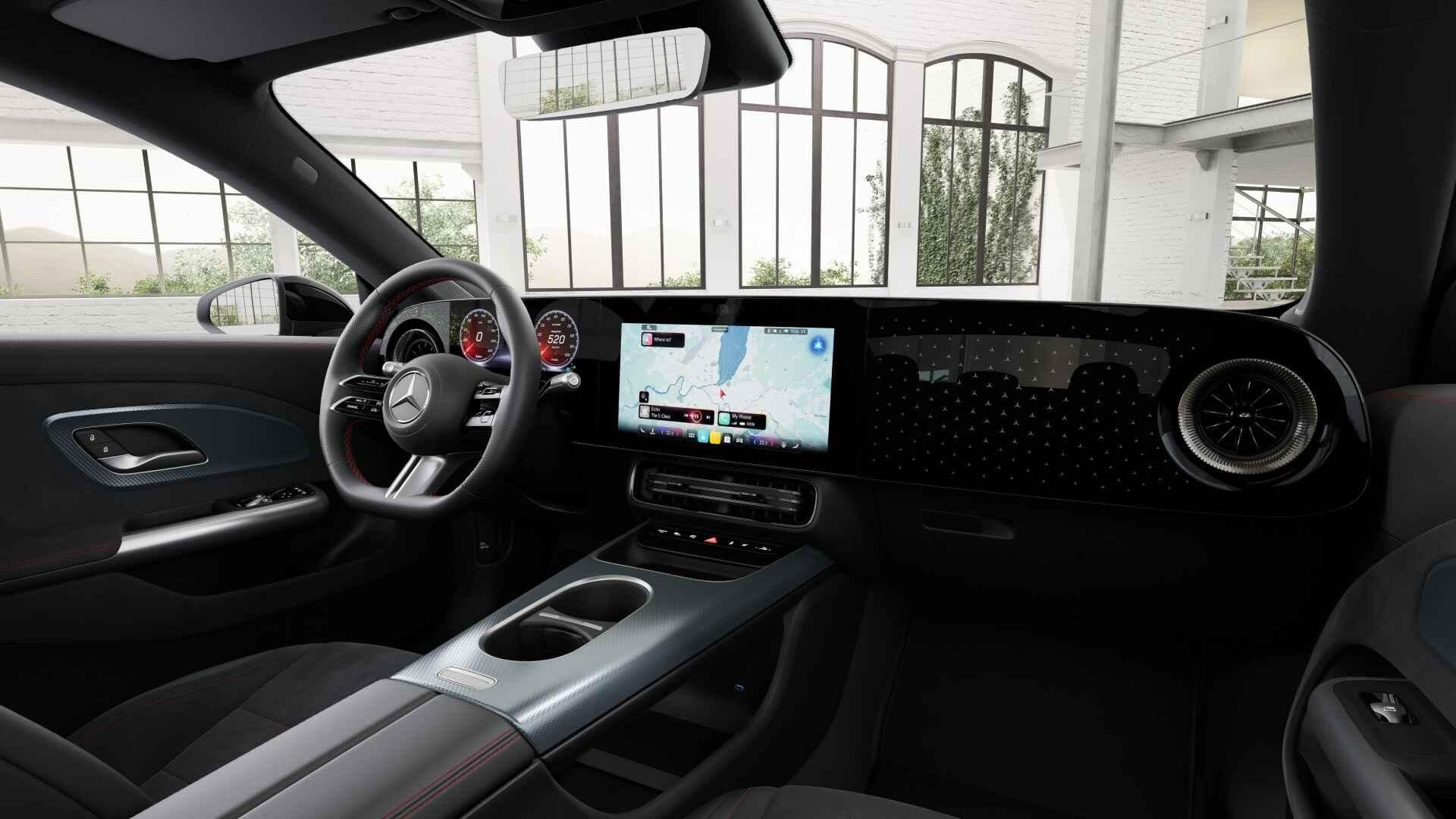 Mercedes-Benz CLA-klasse 200 Business Solution AMG 58 kWh EQ, Auto's, Automaat, CLA, Achterwielaandrijving, Zwart