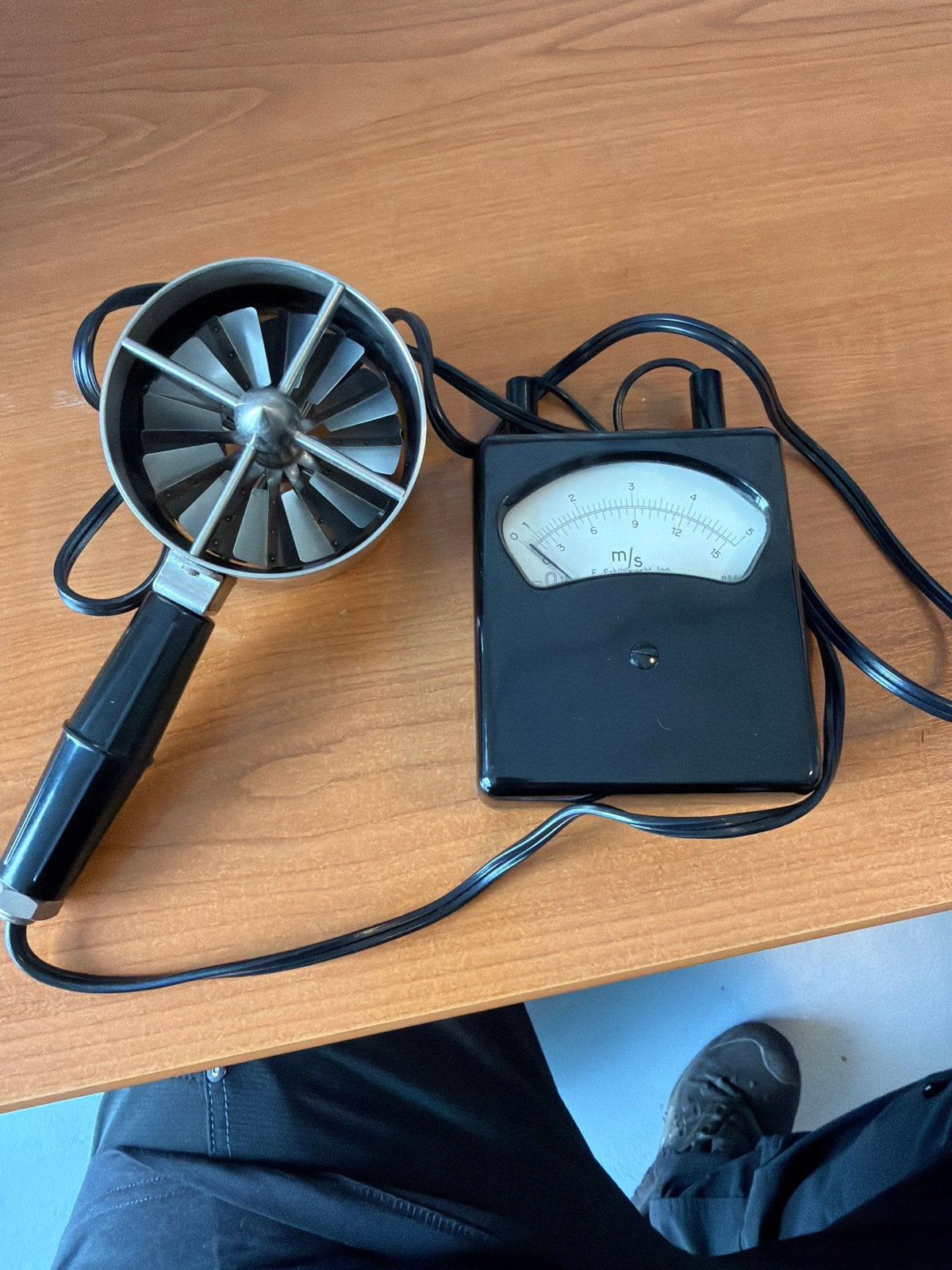 Vintage Anemometer E. Schiltknecht. Ing. Zürich, Ophalen of Verzenden