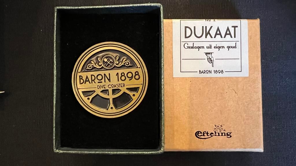 Efteling Baron 1898 Dukaat, Verzamelen, Efteling, Ophalen of Verzenden, Nieuw, Overige typen
