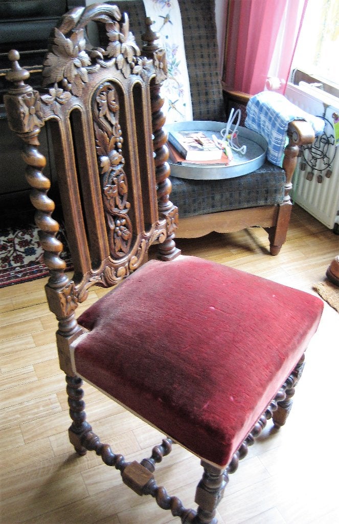 antieke stoel, Antiek en Kunst, Antiek | Meubels | Stoelen en Banken, Ophalen