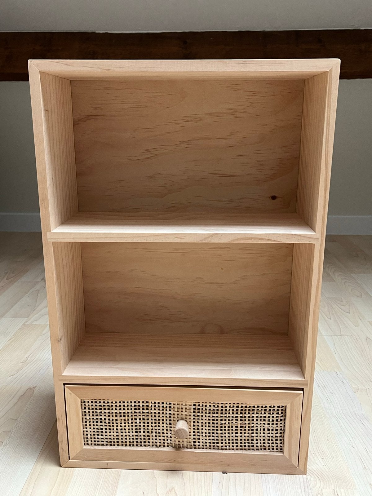 Plank met lade van Søstrene Grenes, Ophalen