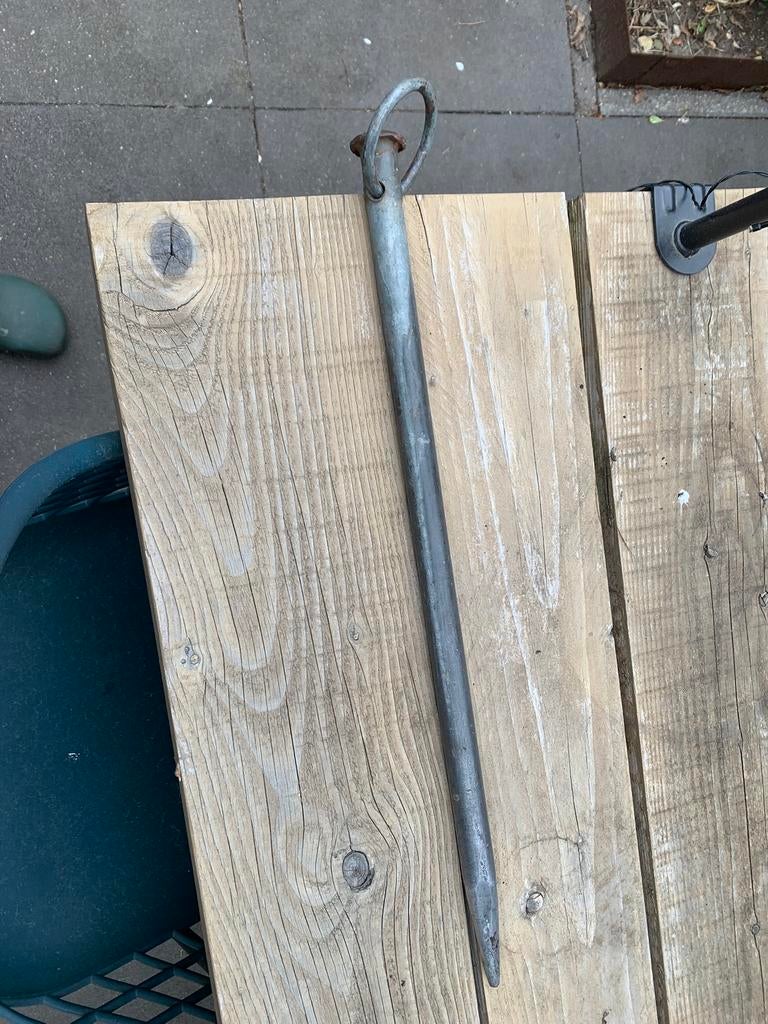 Te koop grote zware meerpen, Ophalen of Verzenden, Gebruikt