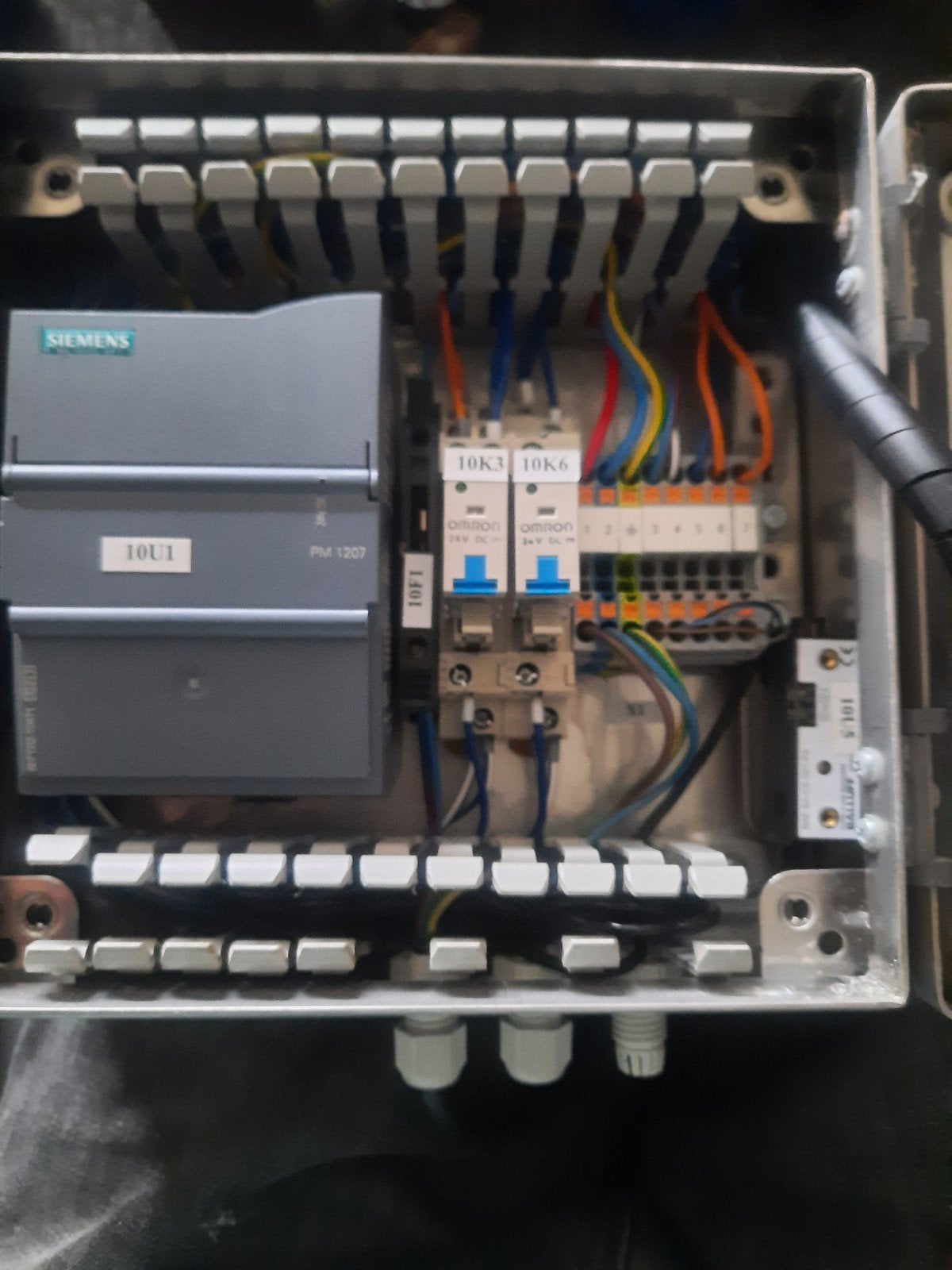 Besturingskast met Siemens  en OMRON component, Ophalen of Verzenden