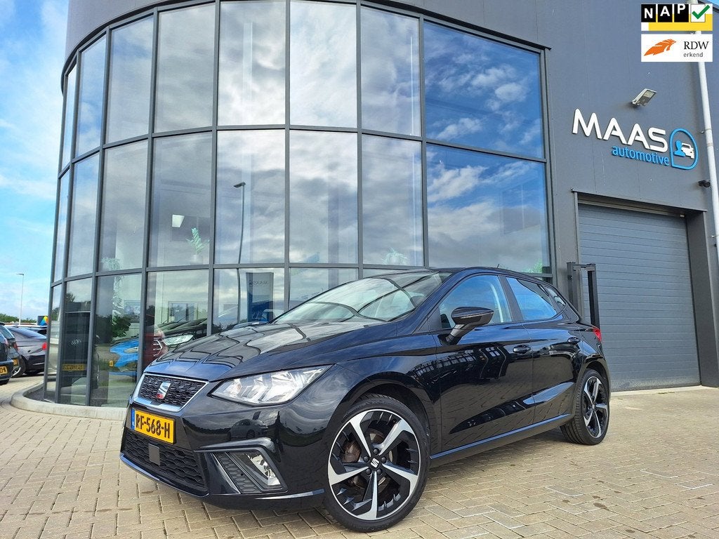 Seat Ibiza 1.0 TSI Style FR uitgevoerd|NIEUWSTAAT|NL AUTO, Auto's, Seat, Bedrijf, Te koop, Ibiza, ABS, Adaptive Cruise Control