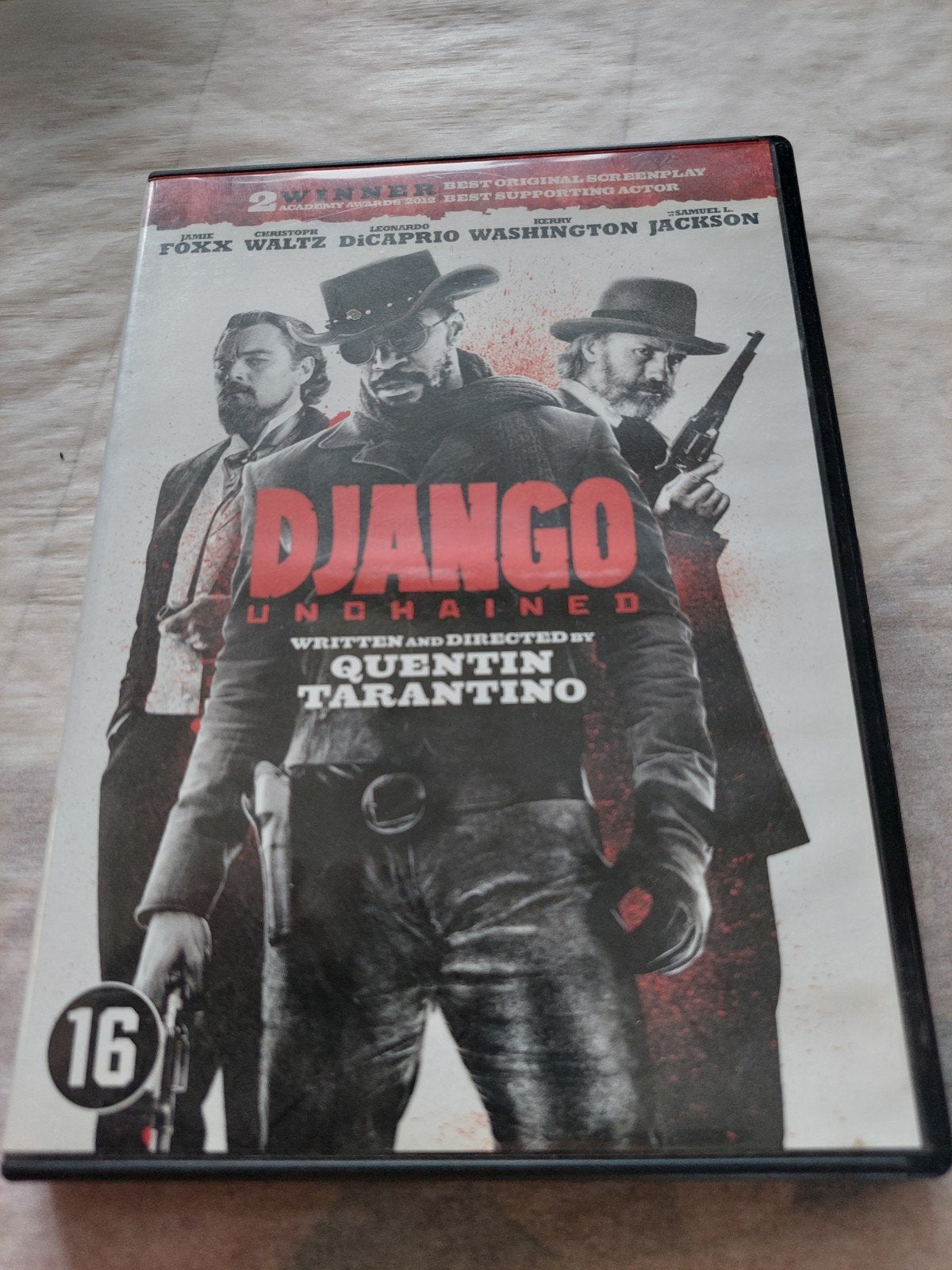Django Unchained DVD - Quentin Tarantino, Nederlands, Ophalen of Verzenden, Zo goed als nieuw, Engels