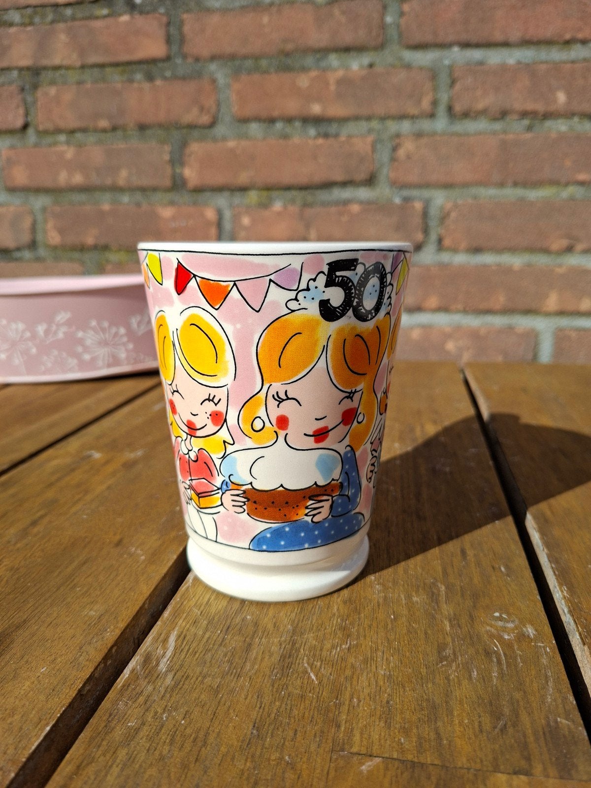 Blond Amsterdam XL mok, Zo goed als nieuw, Aardewerk, Blond Amsterdam, Mok
