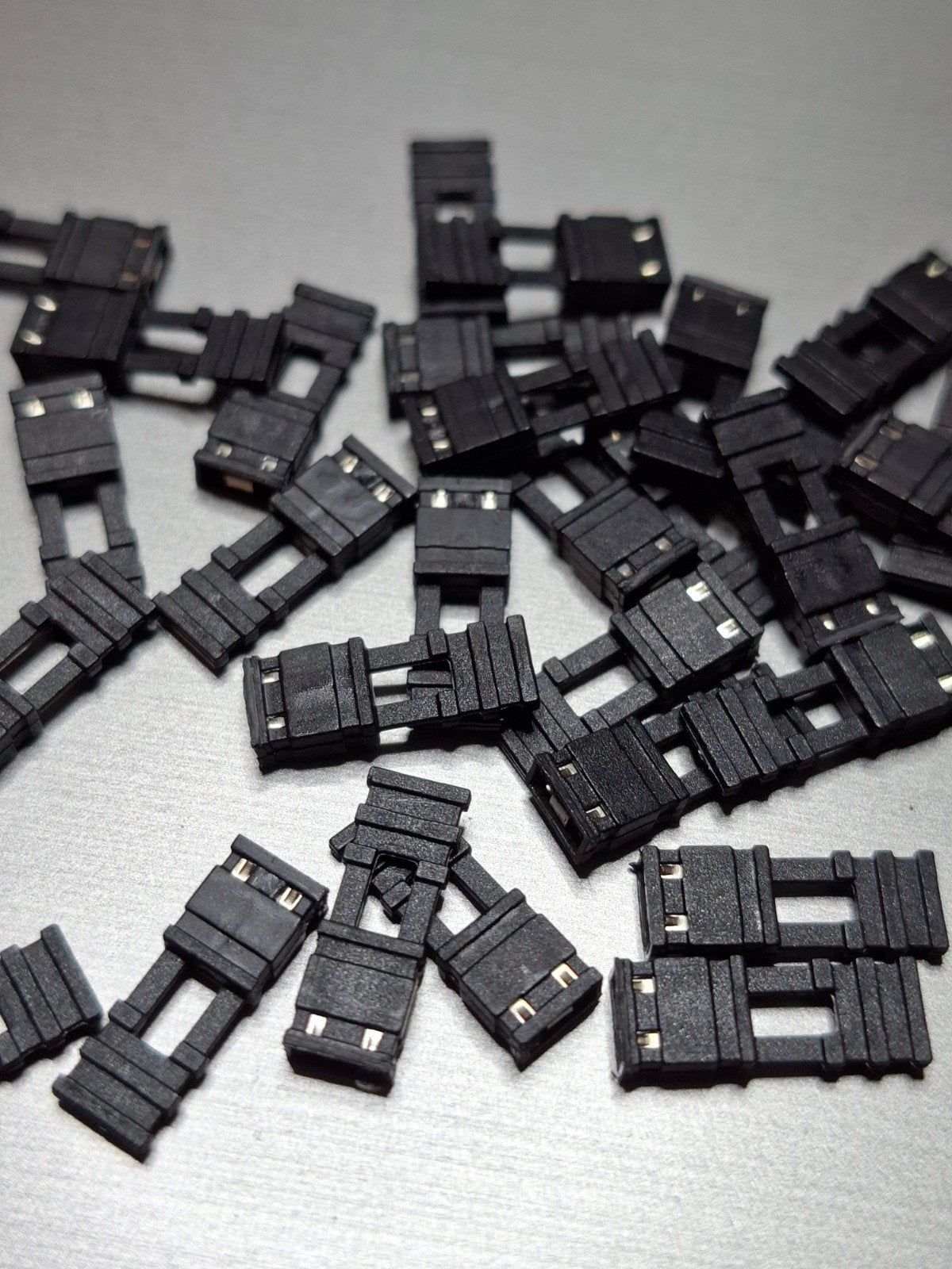 zakje vol met jumpers steek is 2,54mm Harwin M7682-05, Ophalen of Verzenden, Nieuw