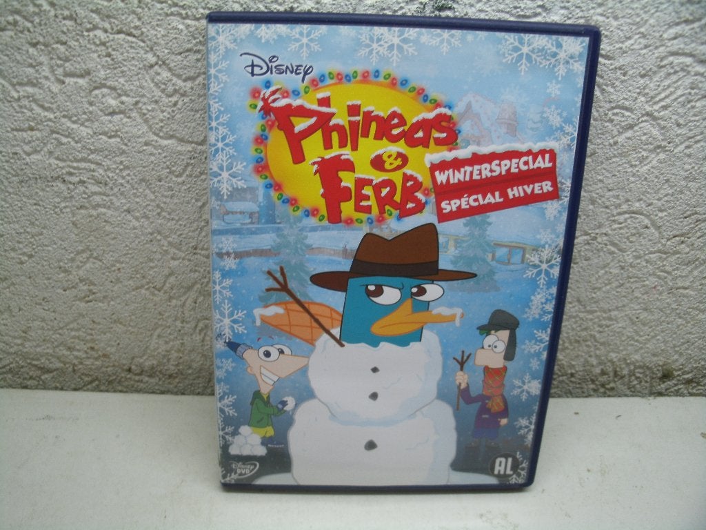 dvd 218k phineeas and ferb winterspecial, Alle leeftijden, Ophalen of Verzenden, Zo goed als nieuw