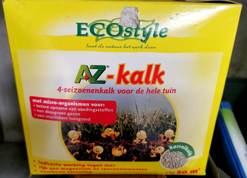 Korrel kalk Eco style, Tuin en Terras, Ophalen, Tuinaarde