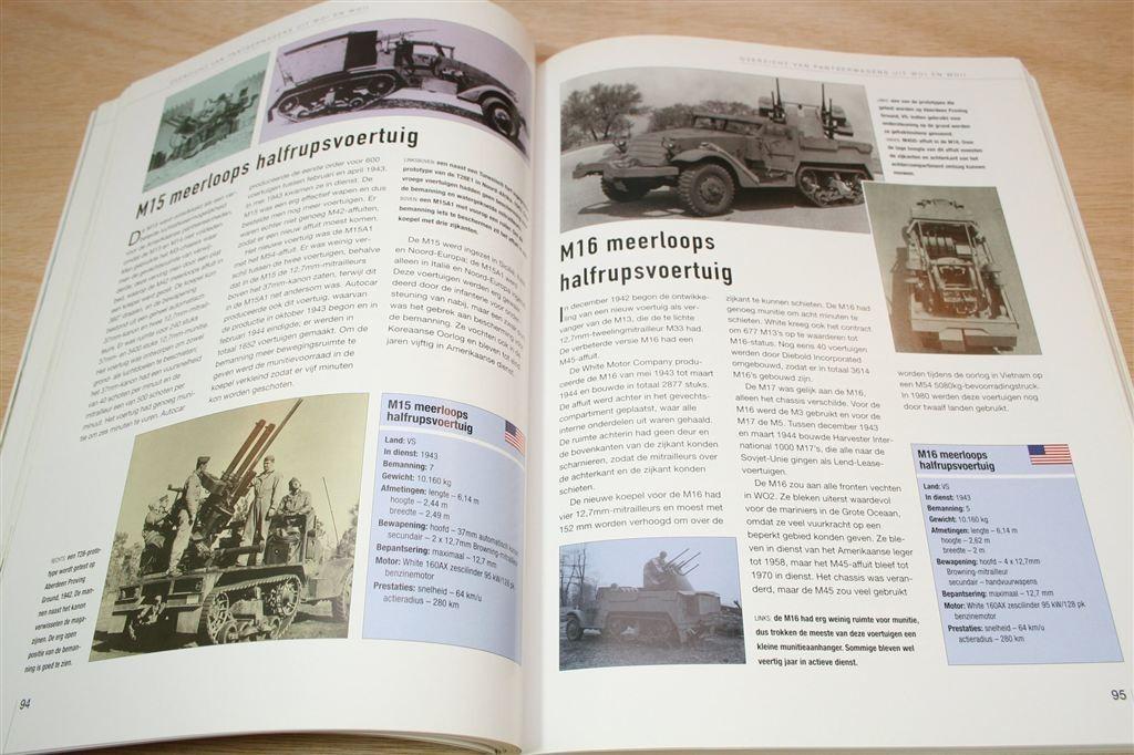 Pantservoertuigen — Overzicht 170 Voertuigen — Veel Foto's, Boeken, Oorlog en Militair, Ophalen of Verzenden, Tweede Wereldoorlog