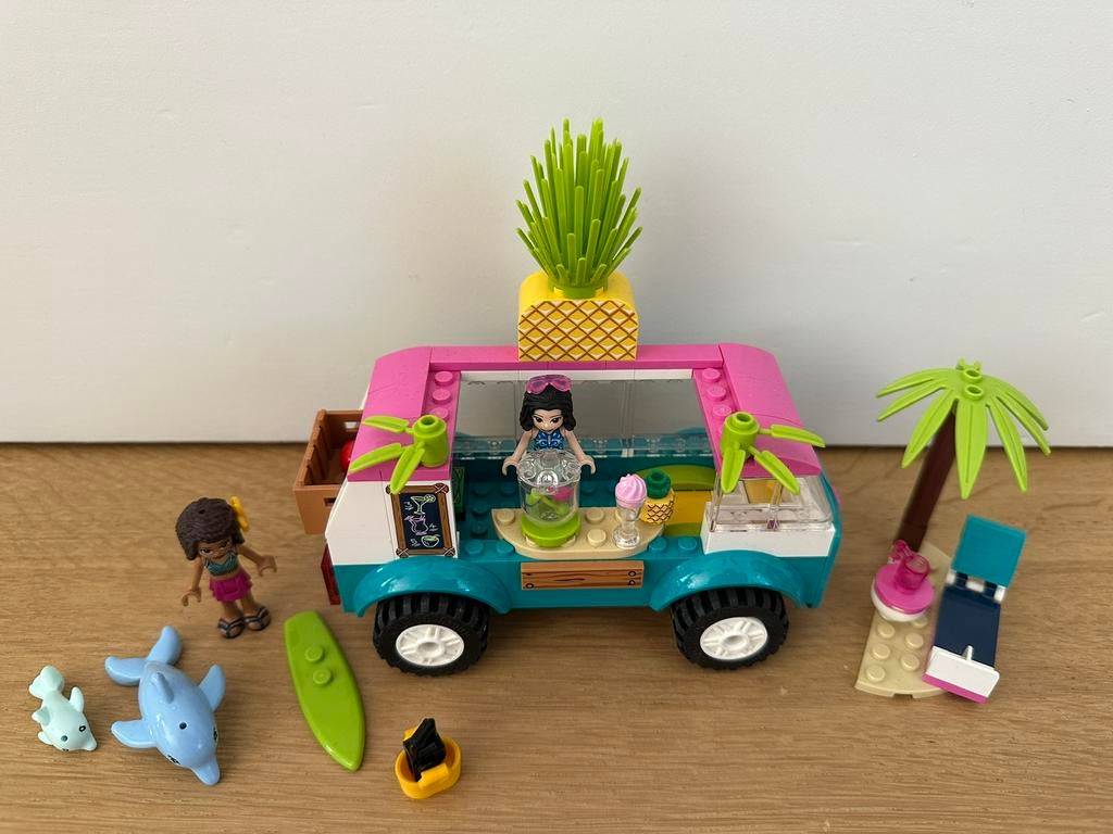 Lego Friends sapwagen compleet - 41397, Ophalen of Verzenden, Zo goed als nieuw, Complete set, Lego