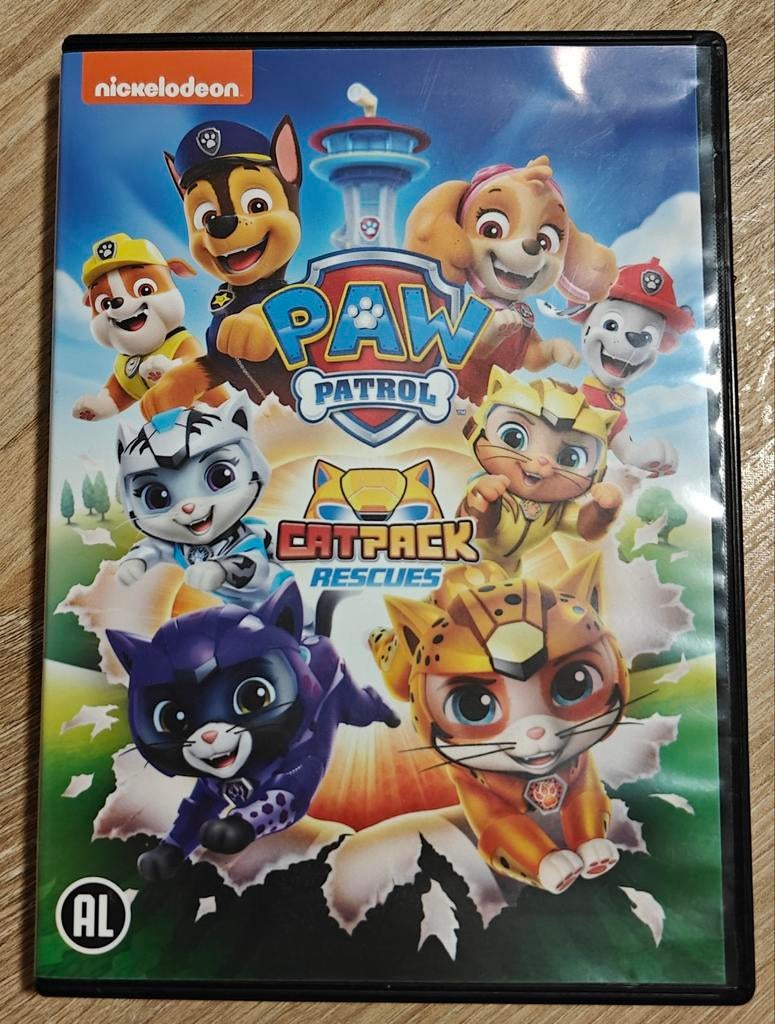 DVD - Paw Patrol: Cat Pack Rescues, Europees, Tekenfilm, Alle leeftijden, Ophalen of Verzenden