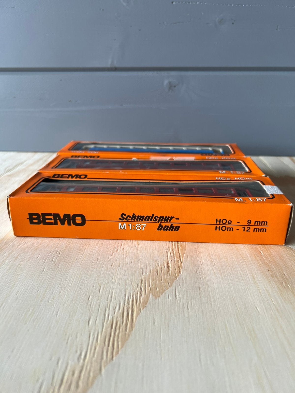 Bemo wagons 3 stuks, O, Gelijkstroom, O, O