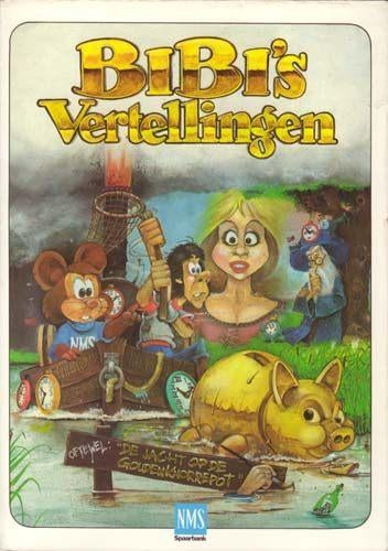 Bibi's Vertellingen - NMS Spaarbank - 1985/87, Boeken, Meerdere stripboeken, Ophalen of Verzenden, Gelezen