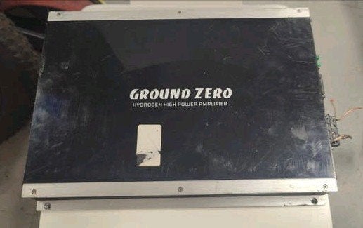 Ground Zero GZHA 4150XII 4-kanaals autoversterker, Gebruikt, Ground Zero, Ophalen of Verzenden, Nb