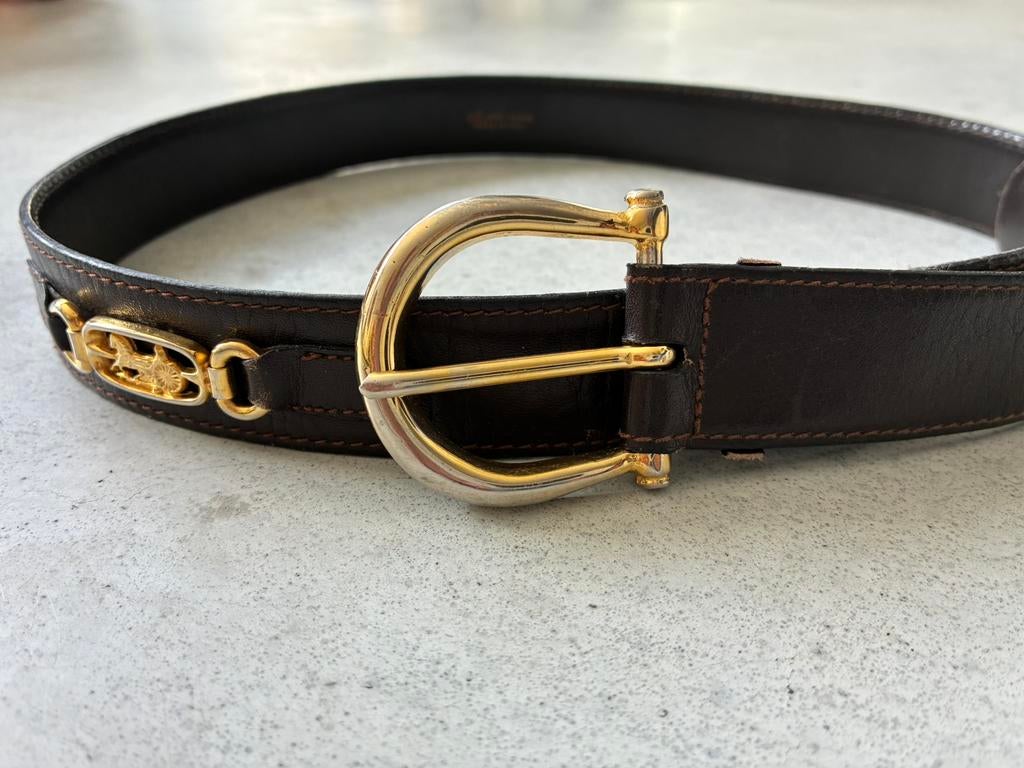Celine riem, Kleding | Dames, Ophalen of Verzenden, Gedragen, Bruin