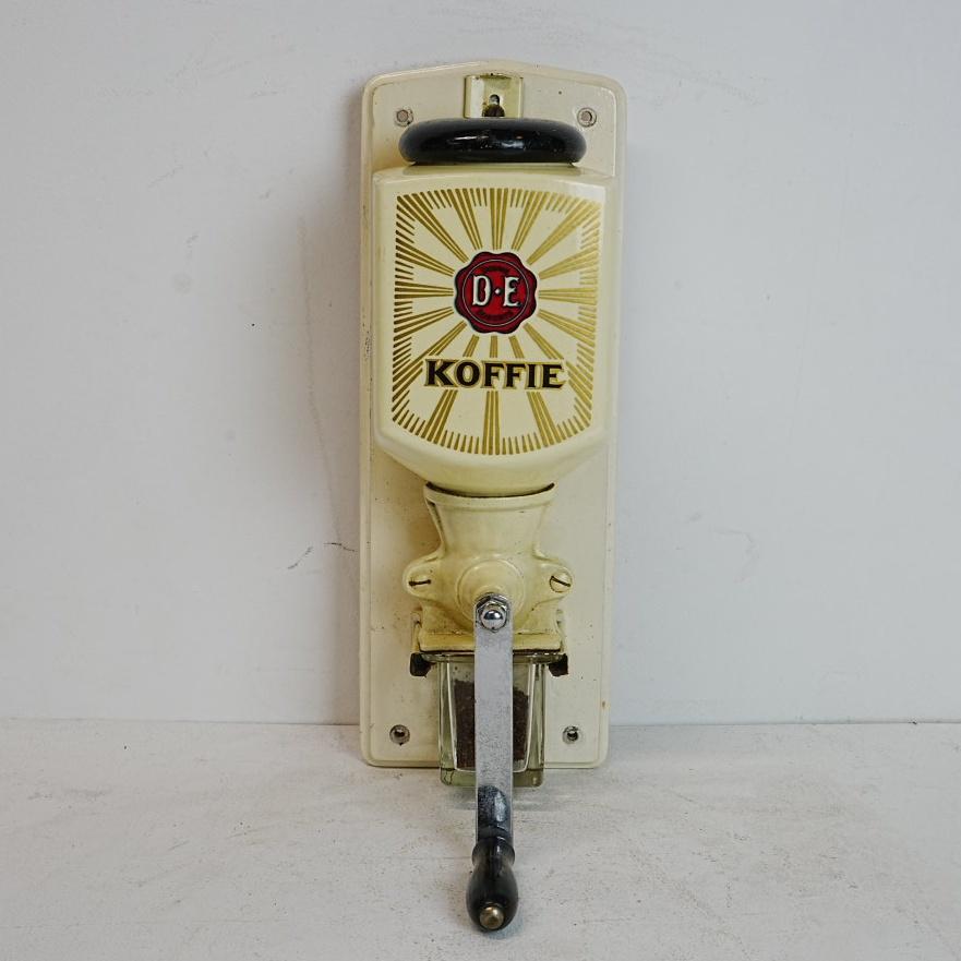 Vintage Douwe Egberts DE Koffiemolen Wandmodel, Ophalen of Verzenden
