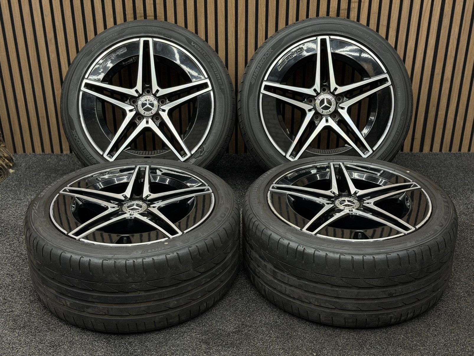 Originele 18 inch Mercedes C-Klasse W206 S206 AMG 5x112, Auto-onderdelen, Ophalen, 18 inch, ., Banden en Velgen