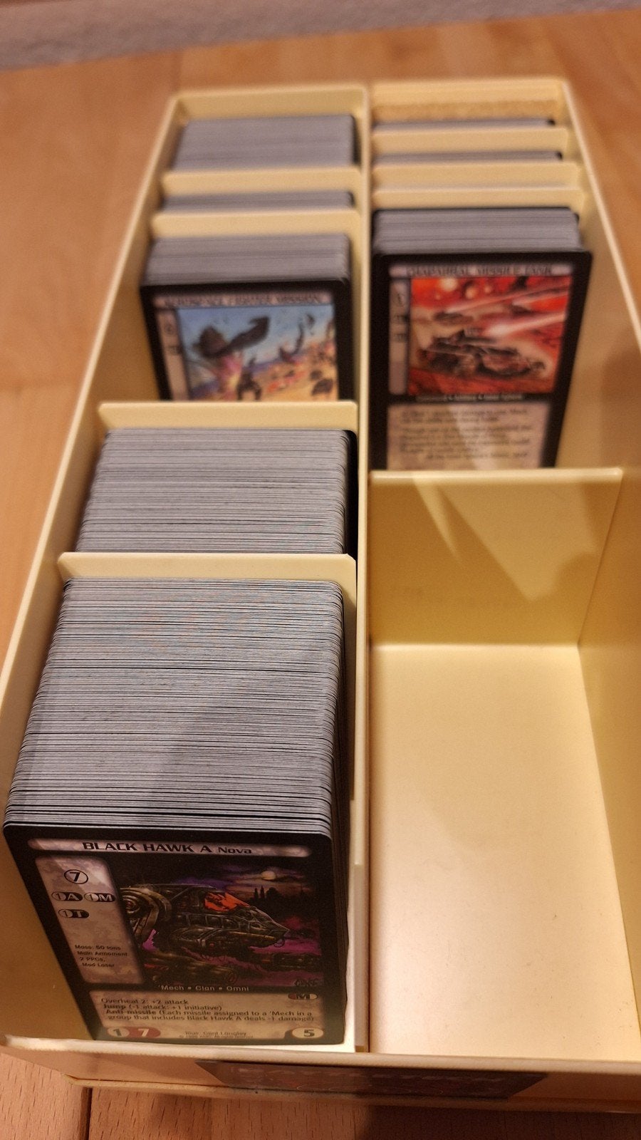 Battletech CCG Kaarten Collectie - Diverse Sets, Ophalen of Verzenden, Gebruikt, Meerdere kaarten