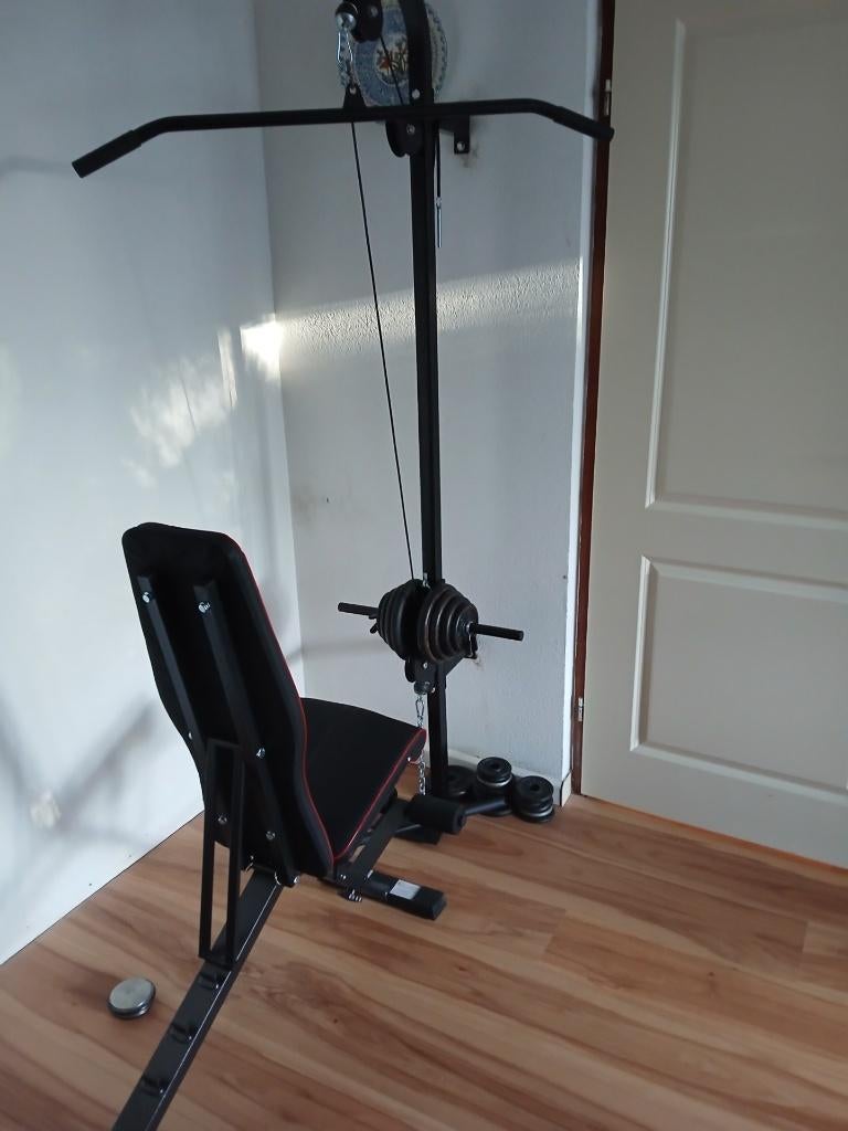 kracht machine, Sport en Fitness, Ophalen, Nieuw, Rug, Fitnessbank