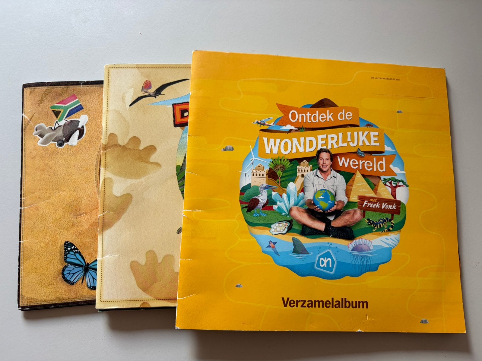 4x Freek Vonk - verzamelalbum compleet., Ophalen of Verzenden, Zo goed als nieuw, Plaatjesalbum