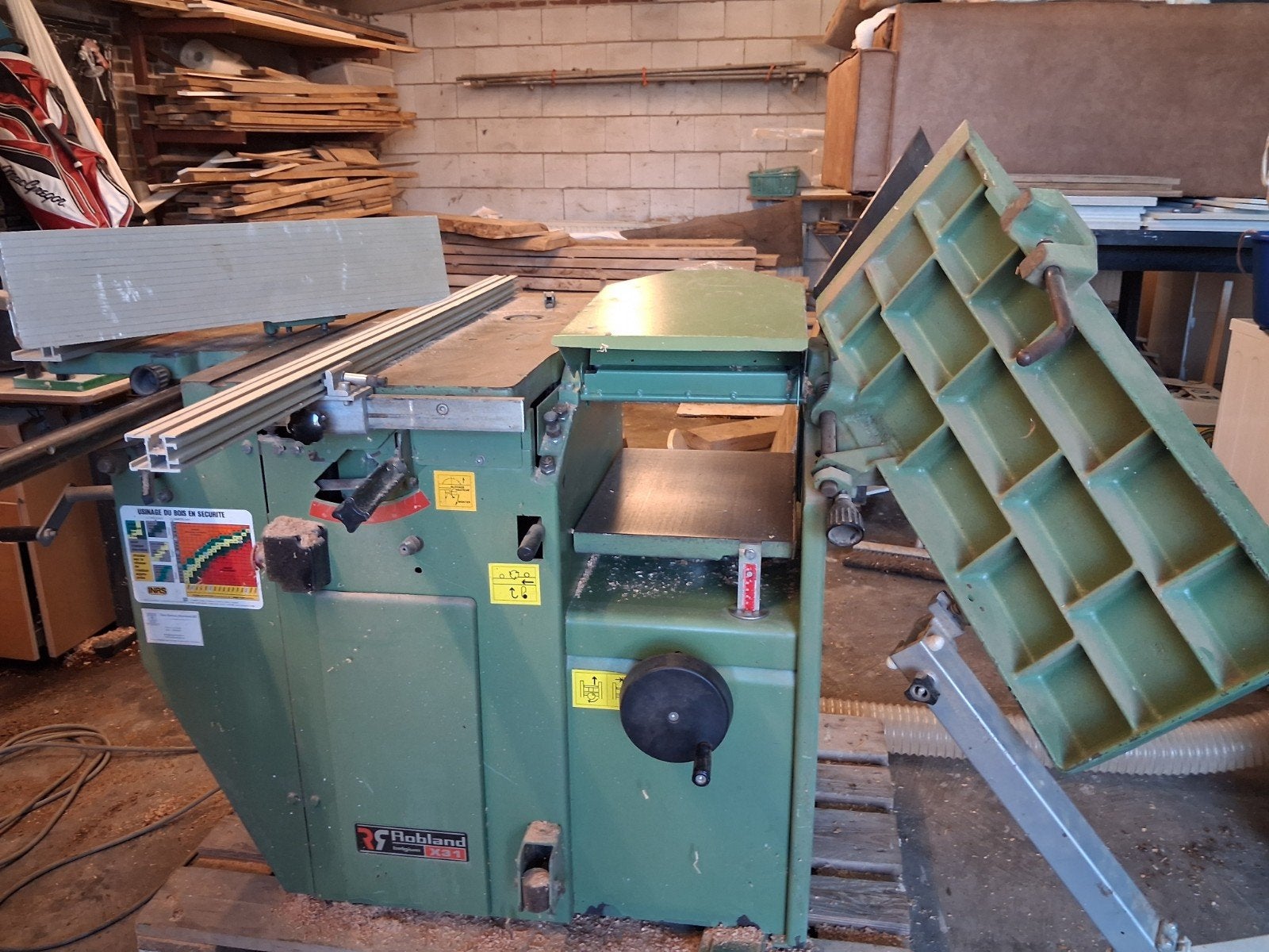 Unieke zaagmachine Robland X31 zeldzaam exemplaar, Doe-het-zelf en Verbouw, Ophalen, Gebruikt