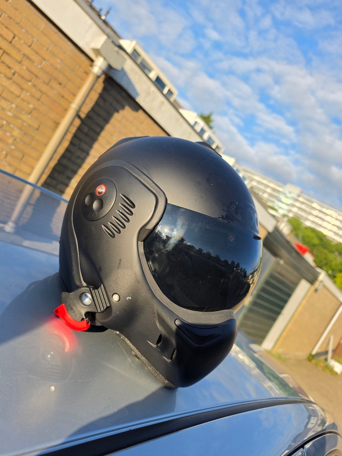 Roof Boxer V8 helm maat XL, Motoren, Overige merken, Systeemhelm, Heren, XL