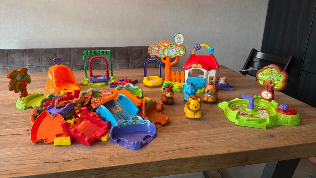 Vtech Zoef Zoef dieren, Kinderen en Baby's, Speelgoed | Overig, Ophalen, Zo goed als nieuw, Jongen of Meisje